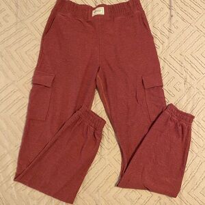 Bombshell Sportswear Made in USA Small Purple Rose Cloud Comfort Jogger